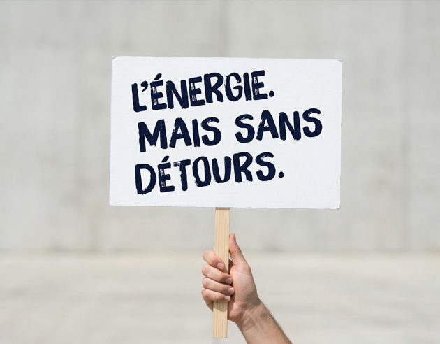 l'énergie. Mais sans détours.