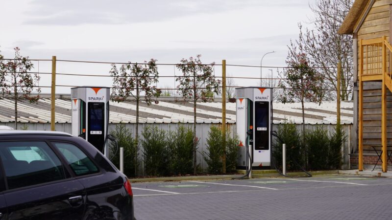 Sparki laadpaal locatie in Aardooie